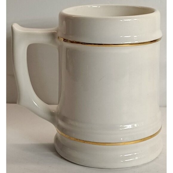 Old Bailey Stein Beer Mug - Hycroft  Canada 22K gold trimmed - Picture 3 of 8